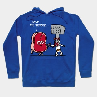 Funny Cute Elvis Relationship Retro Vintage Relationship Love Cartoon Hoodie